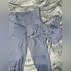 Bra is medium leggings are small